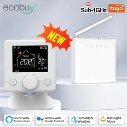 Smart Home Control Tuya Wifi Thermostat Wireless For Gas Boiler Life Digital Temperature Controller Alexa Google