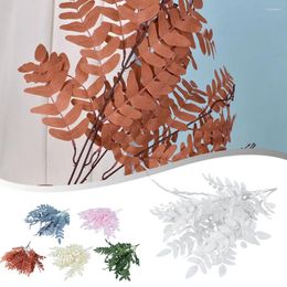 Decorative Flowers 3pcs Simulated Leaves Artificial Tree Branches Diy Flower Arrangement Home Decoration Wedding Festive Party Decor Plastic