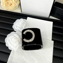 New Diamond Bracelets Letters Bangle Gold Plated Fashion Bangle Bracelets for Woman Couple Jewelry Supply