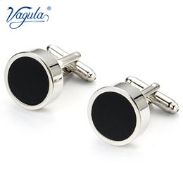 VAGULA Gemelos Classic Silvercolor Copper Mens Cufflink Luxury gift Party Wedding Suit Shirt Buttons Cuff links 10122 240130