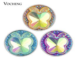 Vocheng Noosa 18mm 5 Colours Acrylic Cute Butterfly Button Snap Interchangeable Jewellery Vn7115507767