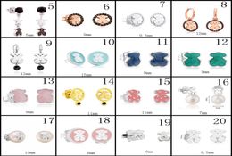 2020 100 925 Sterling Silver Bear Stud Earrings Classic Pierced Stud Earrings Jewellery Manufacturers Whole 136020596