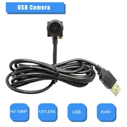 1080P/2MP Wide Angle Mini USB Camera CCTV With Video Surveillance UVC Windows Pc Webcam