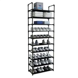 YOUZI 10Tier Shoe Rack Storage Shelf Free Standing Racks For Convenient Organization689 x 236 11 In 240130