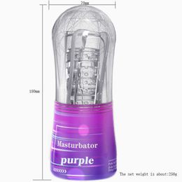 NXY Masturbators Aircraft Cup Men's Masturbation Device Glans Trainer Penis Adult Product Inflatable Doll