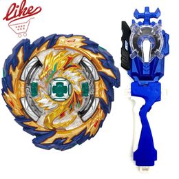 Laike Superking B167 Mirage Fafnir Spinning Top Bey with Launcher Handle Set Toys for Children 240131