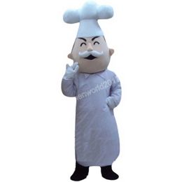 2024 Halloween Baker Cook Mascot Costume Cartoon Character Outfits Suit Adults Size Outfit Birthday Christmas Carnival Fancy Dress For Men Women