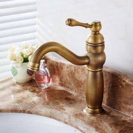 Bathroom Sink Faucets Antique Faucet Cold And Cabinet Basin Rotatable Vintage