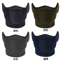 Bandanas Cold Weather Neck Warmer Ear Cover Fleece Thermal Scarf Mask Face Bandana Skiing Cycling Sport Snowboard Hiking Men Women Winter