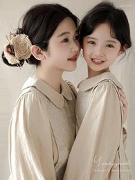 Hair Accessories Girls' Little Fairy Hairpin 2024 Autumn Children's Multi Petal Playful Cute Trend