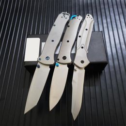 3Models 535/537/940 Bugout Folding Knife S90V Blade Titanium Handles Outdoor Hunt Camp Rescue Survival Tactical Knives 535-3 537-Ti 940-1 EDC Tools