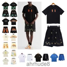 Mens Brand Summer Men Fitness Wear Sports Suits Short-sleeved Shorts Suit Mesh Quick-drying 2-piece Set S-xl8 Colors XPUW