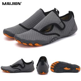 Men Breathable Swimming Aqua Shoes Women Barefoot Upstream Hiking Wading Sports Quick Dry River Sea Water Sneaker 240123