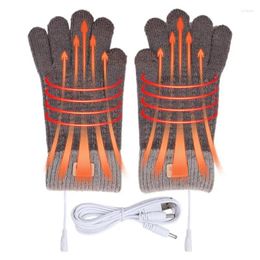 Cycling Gloves Heated Glove For Men Women Rechargeable Electric Battery Heating Riding Ski Snowboarding Hiking Hunting Thin