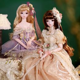 DBS doll 13 BJD Dream Fairy Name by Anna Miki Mechanical Joint Body With Makeup 62cm Height Girls SD 240123