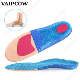 Flatfoot Ortics Orthopedic Shoe Insole Shoes Accessories Orthopedic Memory Foam Sport Arch Support Insert Pad Woman Men 240201