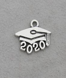 HAEQIS Fashion Alloy 2018 2019 2020 2021 2022 Trencher Cap Charms Graduation School Gift Charms 1418mm AAC12451361901