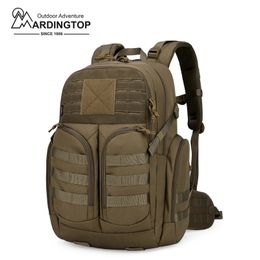 MARDINGTOP Tactical Backpack for Men 40L Hiking Rucksack for Military Student Trekking Fishing Sports Camping 900D Cordura 240119