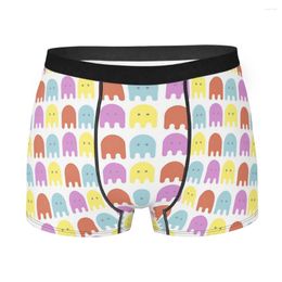 Underpants Cute Colourful Ghost Of Disapproval Breathbale Panties Male Underwear Comfortable Shorts Boxer Briefs