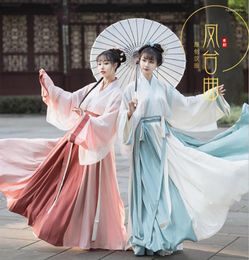 Stage Wear Chinese Style Traditional Hanfu Cosplay Costume Princess Dresse Improved Fairy Elegant Asian Retro Fashion Green Red