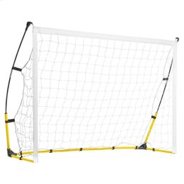 Portable Quick Assembly Football Goal Outdoor Adult Kid Soccer Sport Exercise Door Home Professional Training Equipment 240127