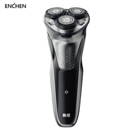 Electric Shaver for Men 8W 3D Independent Floating Heads Rechargeable 60min Runtime Lightweight Rotary Electric Razor 240201