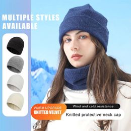 Bandanas Balaclava Cycling Cap Knitted Neck Warmer Ski Tube Scarf Cold-proof Collar Warm Hat Face Cover Skullies Beanies