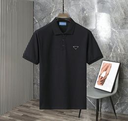 Camiseta de grife masculina pólo algodão de algodão / pescoço de pescoço tops tees woman tshirts roupas casuais casuais roupas