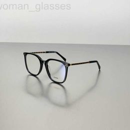 Sunglasses designer Xiaoxiang large frame plain mirror for women 3435 chain woven anti blue light can be matched with myopia glasses of the same style 0FUP