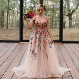 Bellissime farfalle bianche fiori fatti a mano abiti da sposa da sposa nuovo collo trasparente maniche ad aletta appliques abiti da sposa lunghi abito da sposa