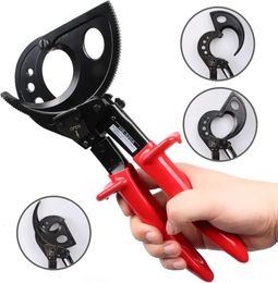 Ratchet Cable Cutter Heavy Duty Wire for Aluminium Copper up to 400mm² Ratcheting Cutting Hand Tool 240123