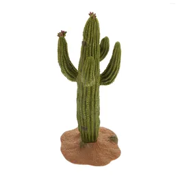 Decorative Flowers Work Desk Accessories Desert Green Plant Model Artificial Plants Sand Table Cactus Decor