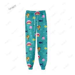 2024 Unisex Anime Animal Crossing Sudore 3D Jogging Pantaloni Pantaloni Uomo/donna Abbigliamento Hip Hop Pantalon Homme Pantaloni sportivi