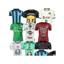 Yoga Outfit 2023 Pachuca Club Atlas America Soccer Jerseys C.F. Monterrey Unam Leon Queretaro Santos Laguna Xolos Tijuana Third Away Dhldj