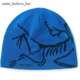 Arctery Beanie Ancestor Bird Hat Arc Men Arctery Hat Men's Windproof and Fashionable Knit Wool Knitting Beanie Man and Woman Hats 9962