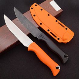 Outdoor BM 15500 Fixed Blade Knife Forged Camping Hunting Survival Tactical Straight Knives