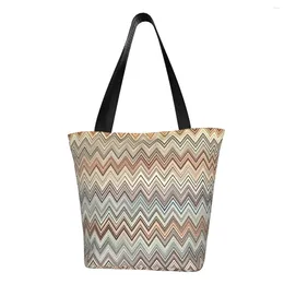 Shopping Bags Kawaii Multicolor Tote Bag Reusable Camouflage Contemporary Grocery Canvas Shopper Shoulder