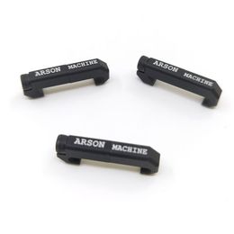 Three sets of CNC aluminum anodes for the card slots of the mouse tail of the Sotac ARSON CHINA PEQ flashlight