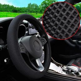 Steering Wheel Covers Fashion Car Cover Universal Without Inner Ring Elastic Grip For Easy Installation And Removal Auto Accessories