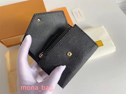 Portafogli corti di lusso firmati Borsa portamonete Portafoglio corto moda Porta carte classico Portamonete scattante con confezione regalo