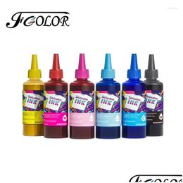 Ink Refill Kits 100Ml 6 Sublimation For Dx5 Dx6 Xp600 L805 1390 1400 Printhead Printer Colors Drop Delivery Computers Networking Print Otwic