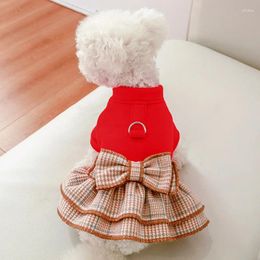 Dog Apparel Luxury Overcoat Clothes Winter Pet Dogs Dress Maltese Shih Tzu Costume Bichon Poodle York Harness Schnauzer Dropship