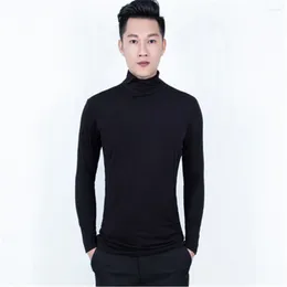 Stage Wear Men Male Modern Latin Dance Shirt Square Breathable Sweat-absorbent Long-sleeved Jumper Top Practise Clothes