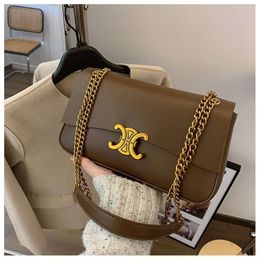 Winter Style Small Square Single Shoulder Crossbody Fashionable and Versatile Trendy Triumphal Arch Underarm Women s Bag High end Feeling factory direct sales