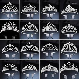 Hair Clips ZANLLOY Crystal Bridal Crown Ladies Birthday Party Headdress Wedding Accessories Princess Fashion Gifts