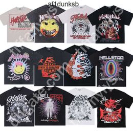 Tees Hellstar Tshirt Summer Fashion Mens Womens Designers T Shirts Long Sleeve Tops Cotton Tshirts Clothing Polos Short Sleeve High Quality Hellstars Clothes C1TC