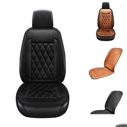 Car Seat Covers Car Seat Ers 12V Heater Fast Heating Er Pad Electric Heated Drop Delivery Automobiles Motorcycles Interior Accessories Dhrxa