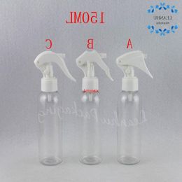 150ML Transparent Round Shoulder Plastic Bottle , 150CC Empty Cosmetic Container Toner / Water Sub-bottling ( 30 PC/Lot )good package Rrgpx