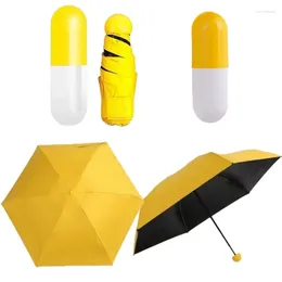 Umbrellas Umbrella Mini Light Small Pocket Anti-UV Folding Parasol Sunshade