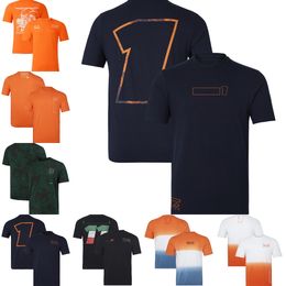 2024 F1 Sürücü Fan T-Shirt Formül 1 Mens T-Shirt Yarışı Spor Nefes Alabilir T-Shirts Açık Moda Markası Kısa Kollu Jersey